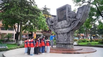Thanh thiếu nhi Sa Pa với hoạt động ý nghĩa tại Đài sen Thư Bác