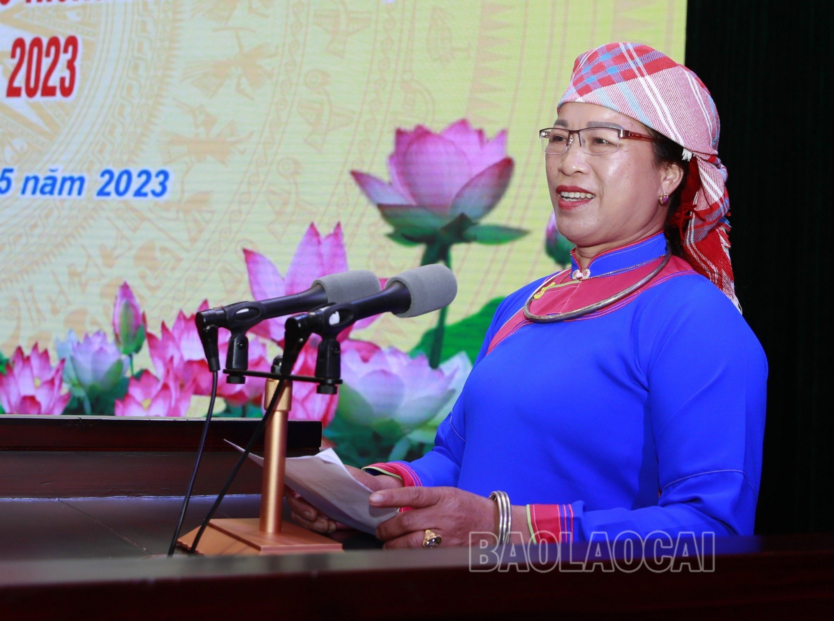 Đại biểu tham luận tại hội nghị. UT5.jpg