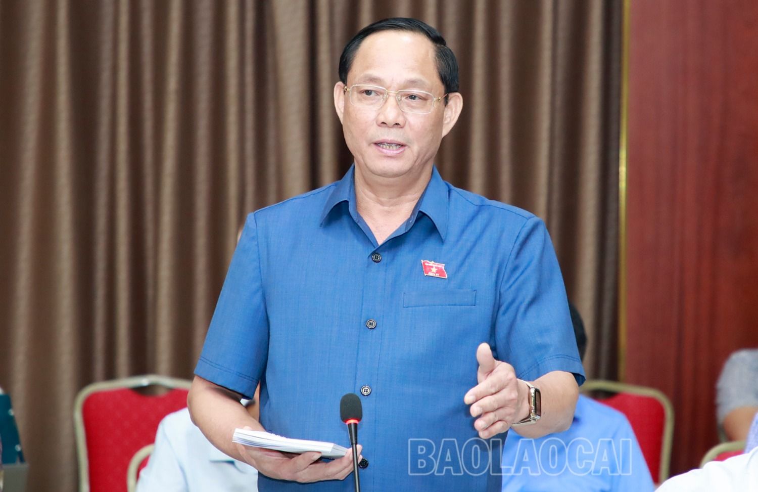 Phó Chủ tịch Quốc hội Trần Quang Phương kết luận buổi làm việc. gs9.JPG