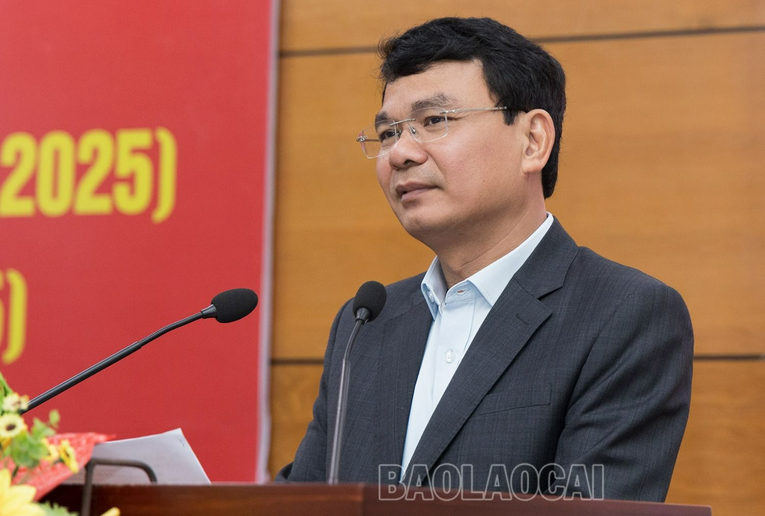 Bí thư Tỉnh ủy Đặng Xuân Phong phát biểu tại hội nghị. t4.jpg