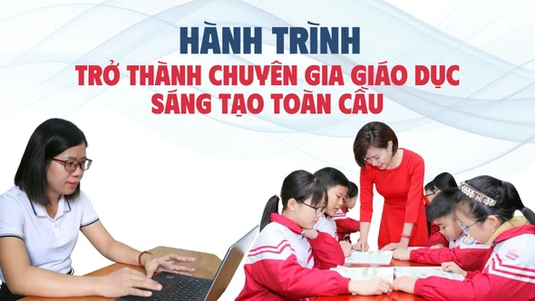 Hành trình trở thành chuyên gia giáo dục sáng tạo toàn cầu