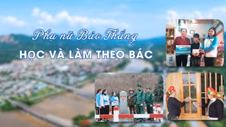 Phụ nữ Bảo Thắng học và làm theo Bác