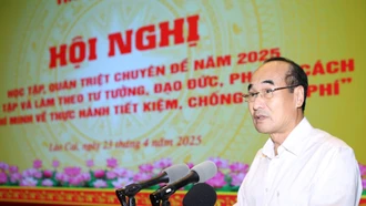 Để mỗi cán bộ, đảng viên học và làm theo Bác về thực hành tiết kiệm, chống lãng phí