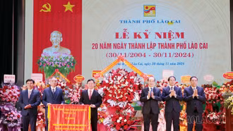 Xây dựng thành phố Lào Cai ngày càng giàu đẹp, văn minh, hiện đại