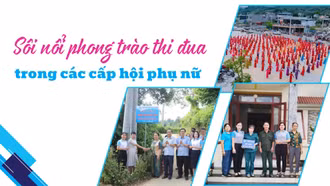 Sôi nổi phong trào thi đua trong các cấp hội phụ nữ