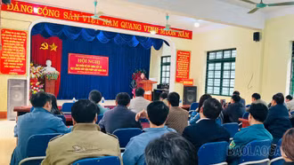 Hơn 140 đại biểu được tập huấn về xây dựng cấp xã đạt chuẩn tiếp cận pháp luật