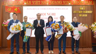 Hội nghị Ban Chấp hành Đảng bộ Các cơ quan Đảng tỉnh Lào Cai lần thứ Nhất: Công bố các quyết định về việc phân công cán bộ