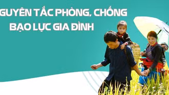 [Infographic] Nguyên tắc phòng, chống bạo lực gia đình