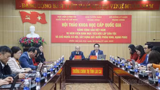 Hội thảo khoa học cấp quốc gia về Đảng Cộng sản Việt Nam