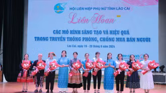 Sôi nổi Liên hoan các mô hình sáng tạo và hiệu quả trong truyền thông phòng, chống mua bán người