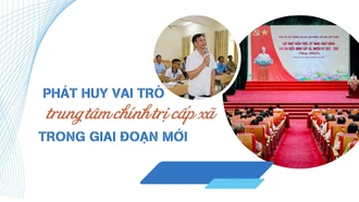 Phát huy vai trò trung tâm chính trị cấp xã trong giai đoạn mới