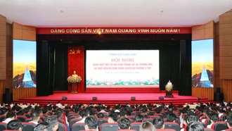 Tỉnh ủy Lào Cai quán triệt một số nội dung thành lập xã, phường mới và thực hiện mô hình chính quyền địa phương 2 cấp