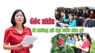 Góc nhìn từ những nữ đại biểu dân cử