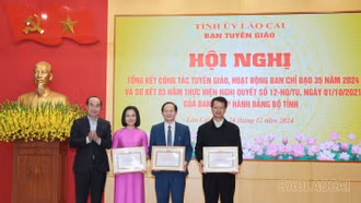 Tổng kết, trao giải các cuộc thi trên địa bàn tỉnh