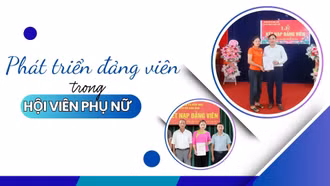 Phát triển đảng viên trong hội viên phụ nữ