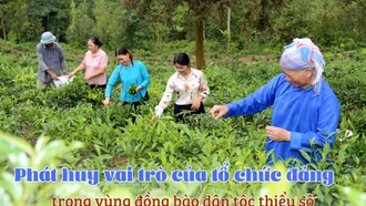 Phát huy vai trò của tổ chức đảng trong vùng đồng bào dân tộc thiểu số