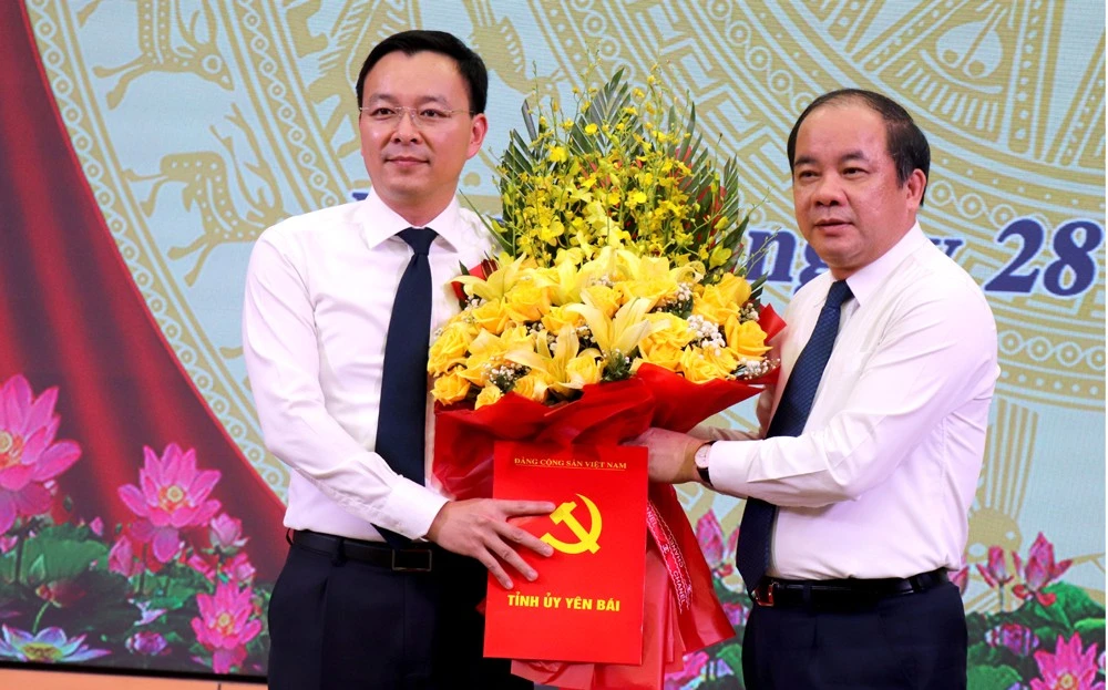 Bí thư Huyện ủy Yên Bình An Hoàng Linh giữ chức Chánh Văn phòng Tỉnh ủy Yên Bái ảnh 1