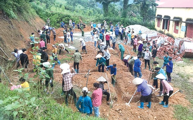 “Đảng viên đi trước, làng nước theo sau” dựng xây những miền quê hạnh phúc ảnh 1 “Đảng viên đi trước, làng nước theo sau” dựng xây những miền quê hạnh phúc ảnh 1