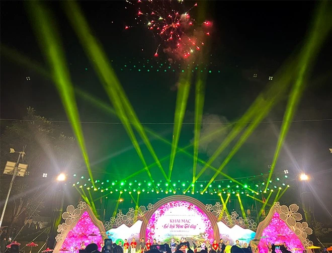 Khai mạc Lễ hội hoa Tớ dày huyện Mù Cang Chải lần đầu tiên, năm 2022 ảnh 8