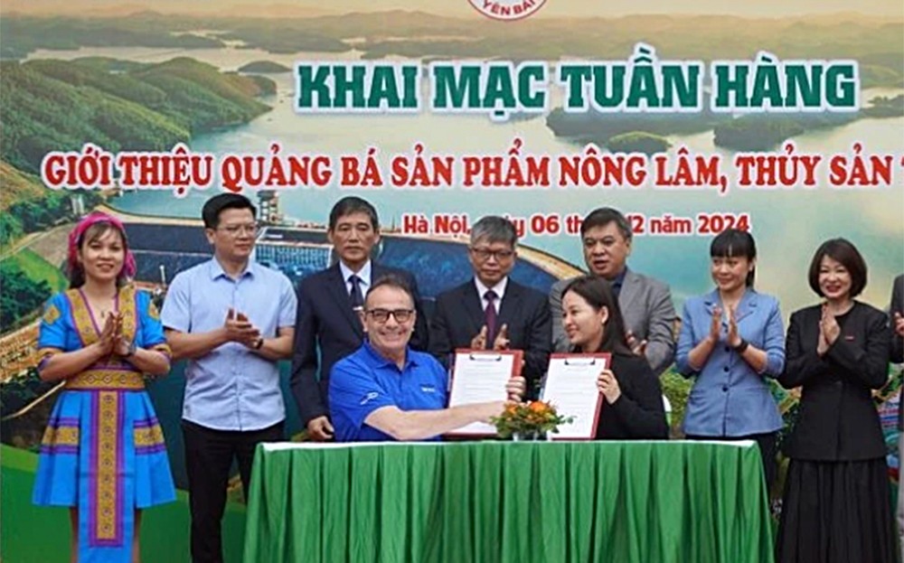 Yên Bái giới thiệu, quảng bá nông sản tại Hà Nội ảnh 1