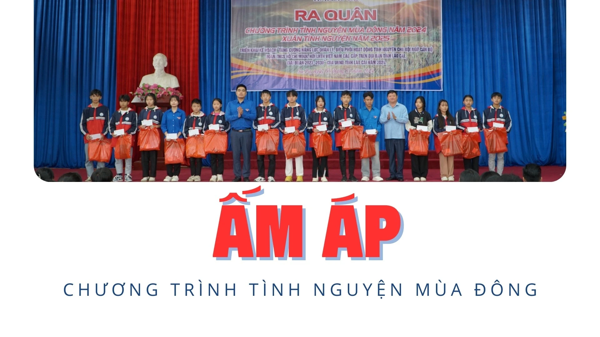 Ấm áp chương trình tình nguyện mùa đông 