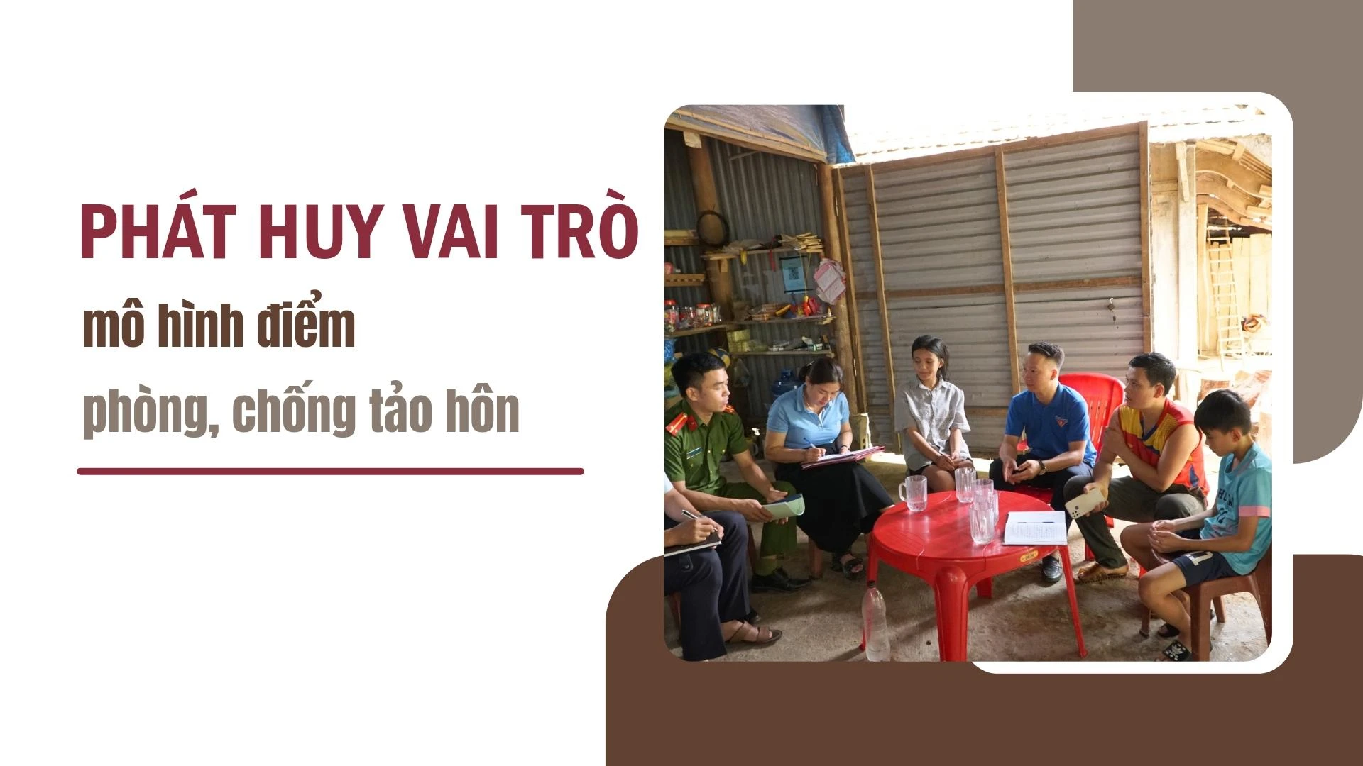 Phát huy vai trò mô hình điểm phòng, chống tảo hôn