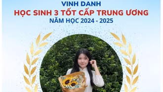 Lào Cai: 29 học sinh đạt danh hiệu “Học sinh 3 tốt” cấp Trung ương