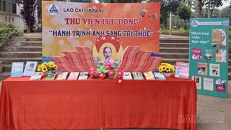 Lào Cai: Phối hợp tổ chức chào xuân 2026 và trao tặng sách tại Cơ sở Cai nghiện số 1