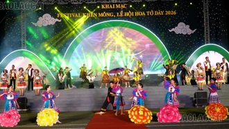 Mù Cang Chải: Khai mạc Festival Khèn Mông, Lễ hội hoa Tớ Dày và chuỗi hoạt động chào Xuân 2026 