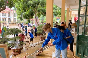 Thành lập đội hình thanh niên xung kích tình nguyện hơn 700 người hỗ trợ khắc phục hậu quả thiên tai