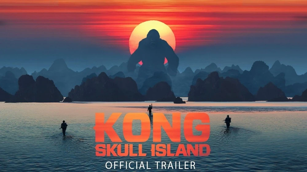 Kỳ quan thiên nhiên thế giới Vịnh Hạ Long xuất hiện hoành tráng trong trailer phim "Kong: Skull Island."