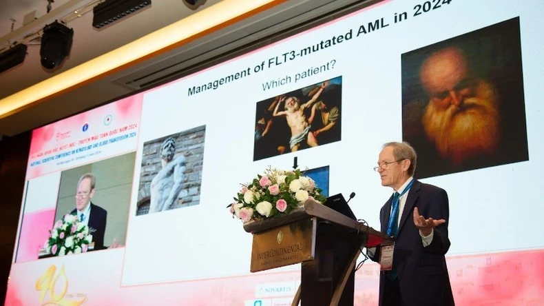 Chuyên gia quốc tế trình bày các kết quả nghiên cứu mới của chuyên ngành huyết học - truyền máu.