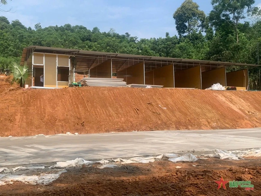 Dự kiến bà con Làng Nủ mất nhà cửa có thể chuyển sang nhà mới trong vài ngày tới.