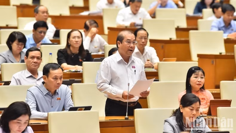 Đại biểu Trình Lam Sinh, Đoàn đại biểu Quốc hội tỉnh An Giang.