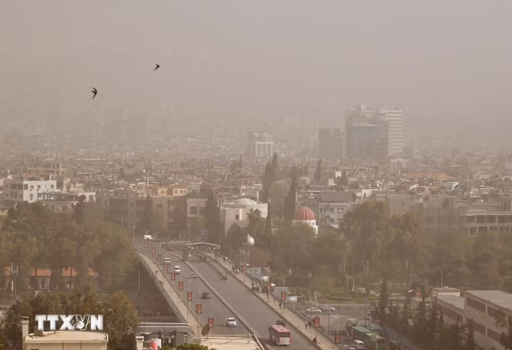 Quang cảnh thủ đô Damascus, Syria.