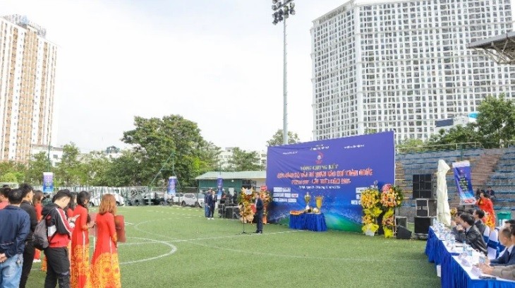 Lễ khai mạc Vòng chung kết Giải bóng đá các cơ quan báo chí toàn quốc Press Cup 2024. 1-4827.jpg