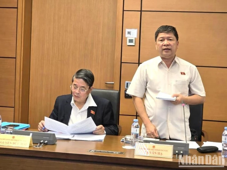 Đại biểu Tạ Văn Hạ (Quảng Nam).