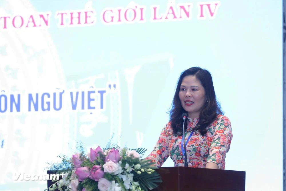 Bà Nguyễn Việt Hà, Giám đốc điều hành Tổ chức Giao lưu văn hóa Việt Nam -Australia (VACEO).