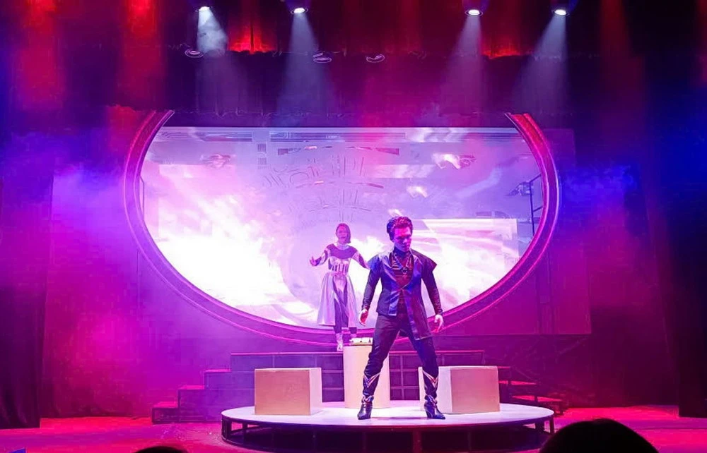 Cảnh trong vở diễn.