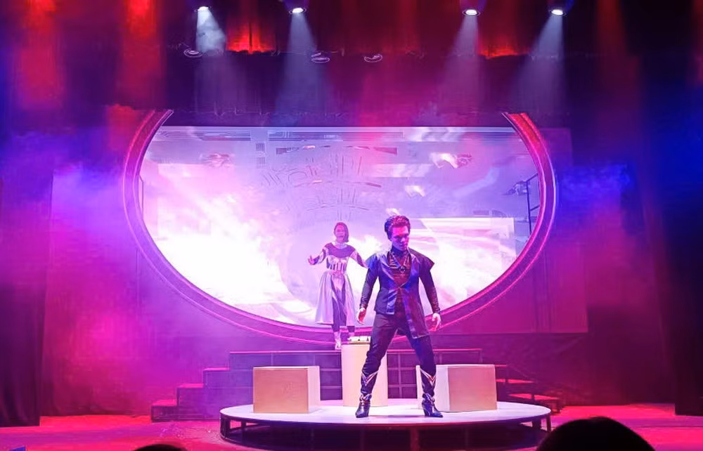 Cảnh trong vở diễn.