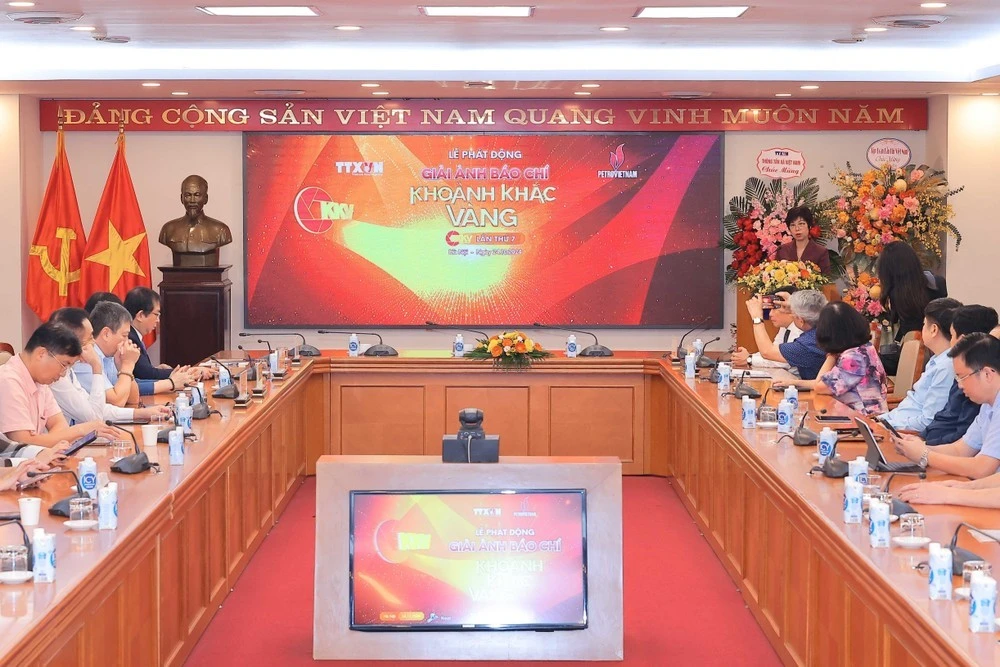 Lễ phát động Giải Ảnh báo chí Khoảnh khắc Vàng lần thứ Bảy.