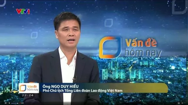 Ông Ngọ Duy Hiểu, Phó Chủ tịch Tổng Liên đoàn Lao động Việt Nam chia sẻ về vấn đề tái thiết hạ tầng cho người dân vùng bị ảnh hưởng bởi cơn bão số 3.