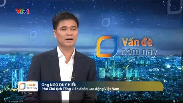 Ông Ngọ Duy Hiểu, Phó Chủ tịch Tổng Liên đoàn Lao động Việt Nam chia sẻ về vấn đề tái thiết hạ tầng cho người dân vùng bị ảnh hưởng bởi cơn bão số 3.