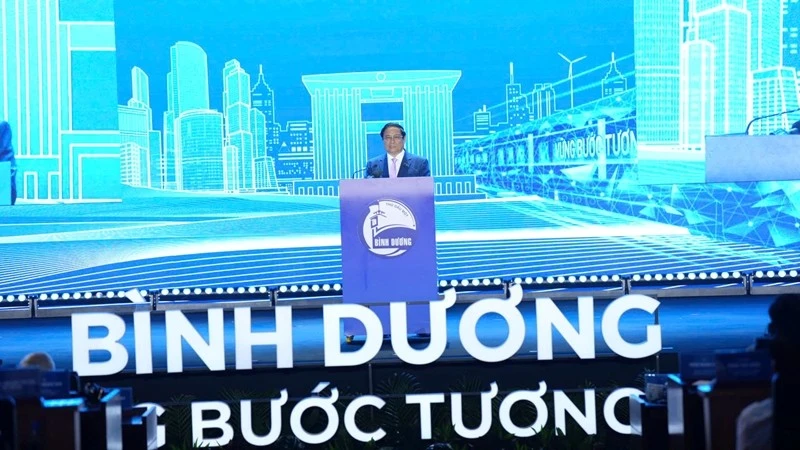 Thủ tướng Chính phủ Phạm Minh Chính phát biểu tại buổi lễ.