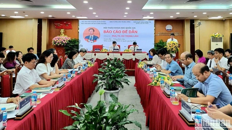 Hội thảo khoa học quốc gia về Nâng cao chất lượng đào tạo nguồn nhân lực cho hoạt động xuất bản.