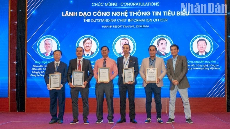 Lãnh đạo công nghệ thông tin tiêu biểu khối doanh nghiệp.