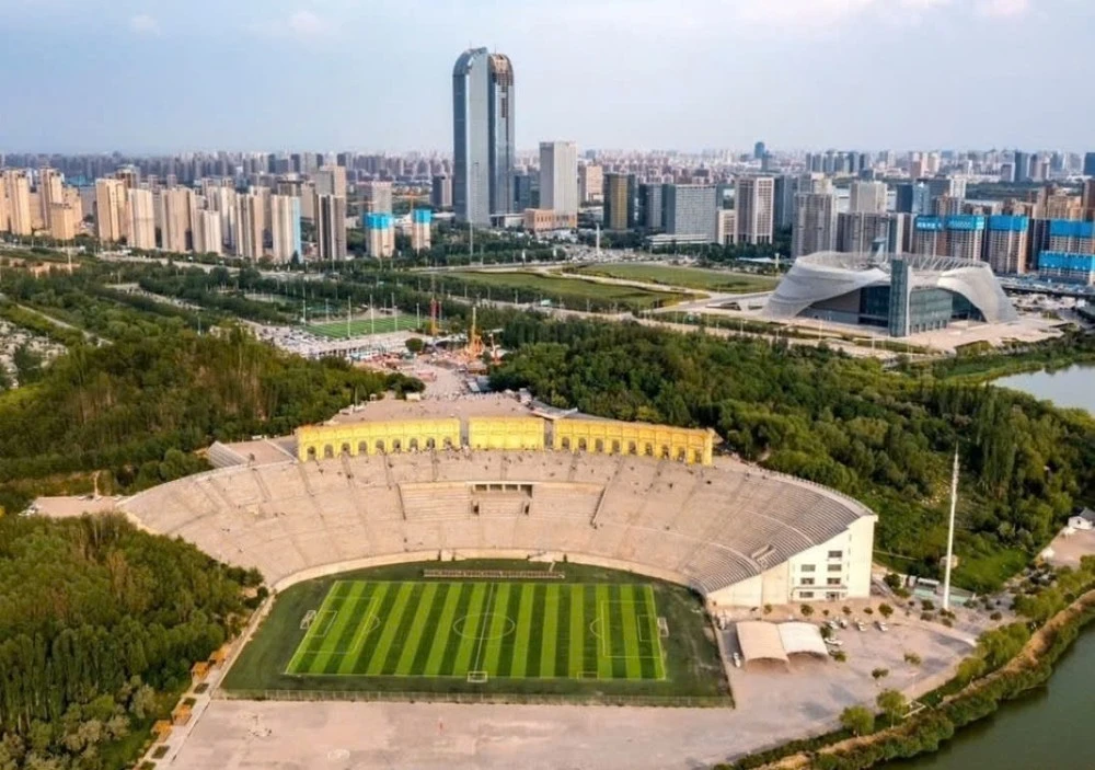 Điểm "check in" không thể bỏ qua của mỗi du khách tại Công viên Lanshan.