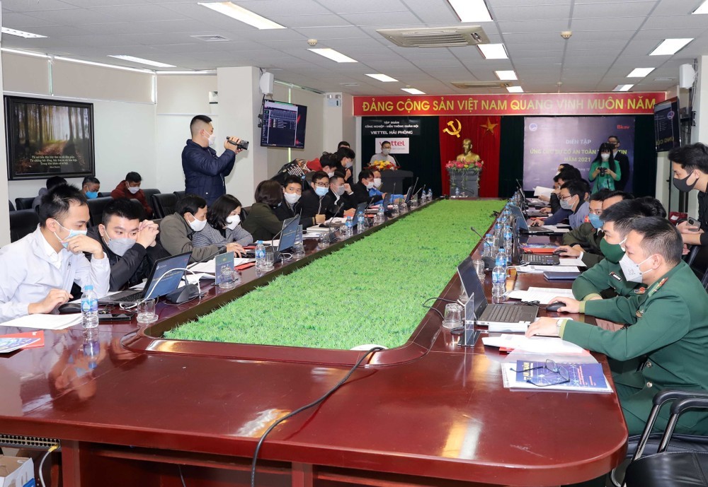 Diễn tập ứng cứu sự cố an toàn thông tin năm 2021. Diễn tập ứng cứu sự cố an toàn thông tin năm 2021.