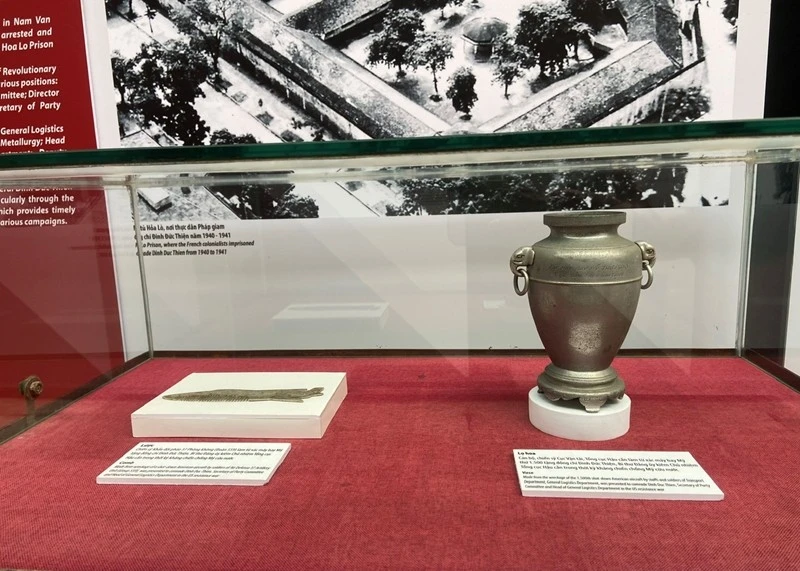 Một số hiện vật của các tướng lĩnh được giới thiệu tới công chúng.