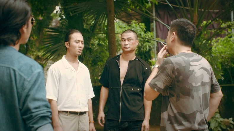 Cặp "bài trùng" Quốc Đam - Duy Hưng trong phim.